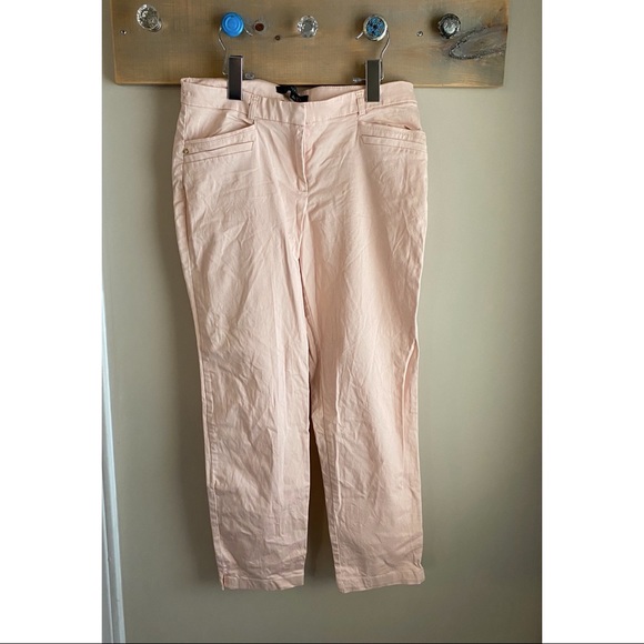 Dynamite Pants - Light Pink Crop Dress Pants